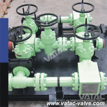 Vatac 2-1 / 16 &quot;~ 4-1 / 16&quot; API 16c Colector de obstrucción / Colector de disparo